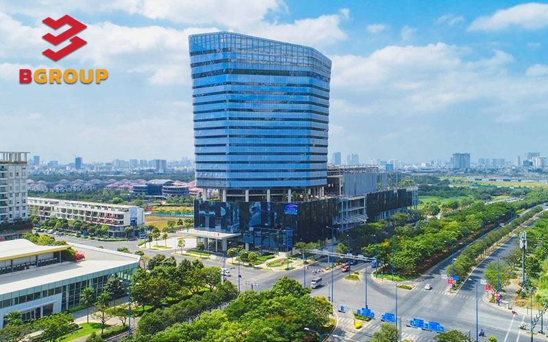 Tòa nhà văn phòng Quận 2, TP. Hồ Chứa Minh là công trình mang vẻ đẹp hiện đại và sự bền vững cao 